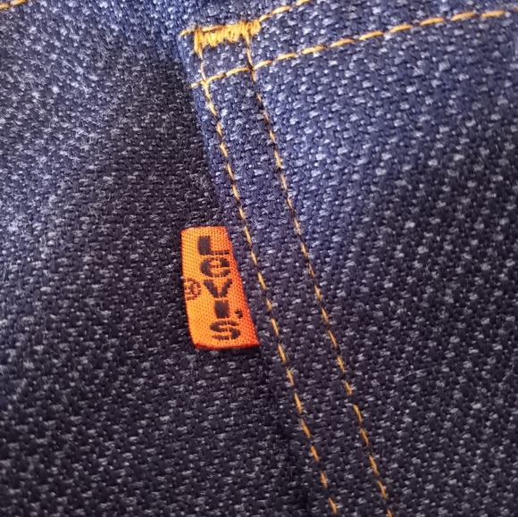 Vintage Levi's Orange Tab Polyester Pants Men's Size 38 - Picture 14 of 16